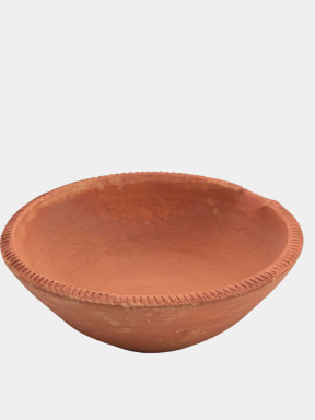 Fluted Terracota Bowl