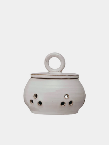 Lidded Garlic Keeper