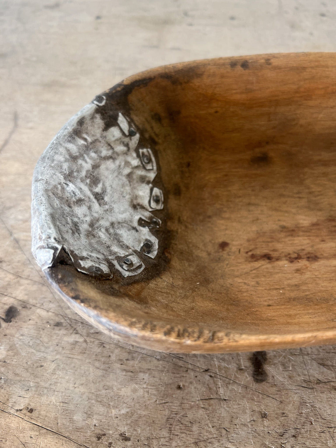 Vintage Hutu Wooden Scoop